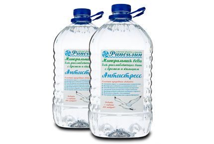 Минеральная вода для расслабляющих ванн с бромом и кальцием «Антистресс»